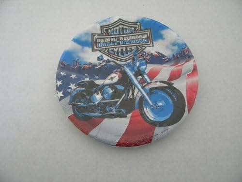 Harley Davidson Motor Cycle 7" Party Plates