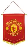 Manchester United Emb Pennant - Red/Black/White/Yellow