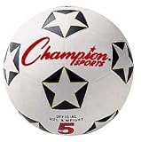 Champion Sports Rubber Soccer Ball
