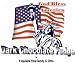 Gourmet Food : God Bless America Dark Chocolate Fudge Box