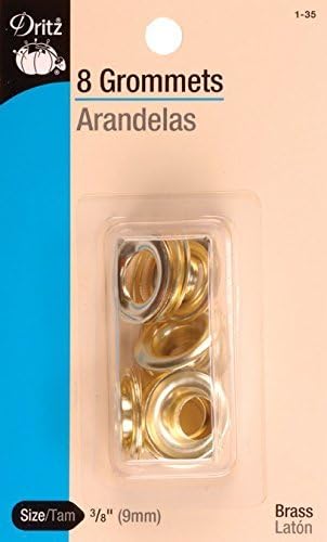 Dritz(R) Brass Grommets-3/8 Inch 8 Set/Pk by bwm95
