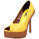 Fahrenheit Women's Llanta-01 Peep Toe Pump