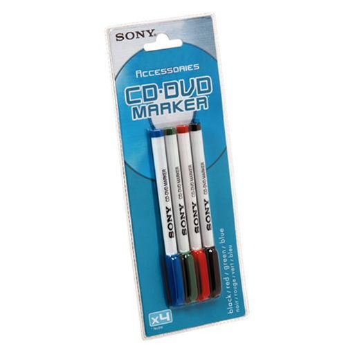 Childrens Toyshop  Used : Sony 4 Pack Mixed Colour CD-R Pens