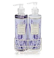 Floral Collection Lavender Twin Rack Gift Set