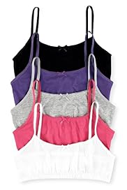 5 Pack Cotton Rich Assorted Crop Tops