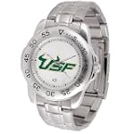 South Florida Sport Men's Steel Band Watch
