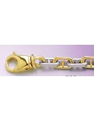 Gold Bracelet Alternating White And Yellow Gucci