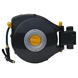 Reel King Self Retracting Hose Reel with 65 feet of 1 2-inch Garden Hose #RK-6000 by Reel King