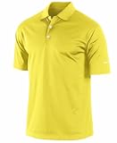 Nike Golf Men's Stretch UV Tech Polo ( Yellow Strike/White,  XX-Large)
