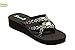 Gear One Women's Ladies' Mush Style Flip Flops Comfort Thong Sandals with Wedge