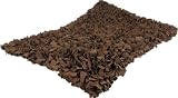 Glenna Jean Espresso Shaggy Cotton Rug