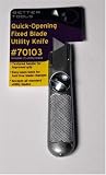 Better Tools - Quick Opening Fixed Blade Utility Knife (1/card)