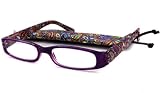 Calabria Readers Half Readers (Women) Reading Glasses - R735 - Purple