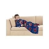 Junior Super Soft Snuggle Fleece Blanket Spider Man Design