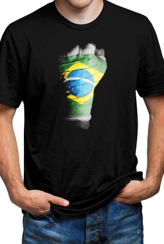UFC Men's Brazil Fist Short Sleeve Tee