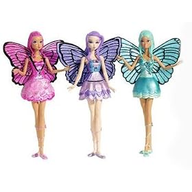 Barbie Mariposa Mini Dolls Gift Pack with Willa, Rayna, and Rayla Doll Set by 