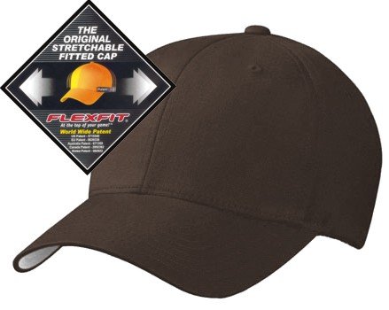 Original Flexfit Cap, Fullcap, brown
