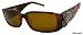 Ed Hardy - Unisex Sunglasses Mermaid Tortoise Frame/Solid Brown Lens EHS 029