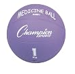Champion Sports Rubber Medicine Ball (1 kg/2.2-Pounds) Champion Sports Rubber Medicine Ball (1 kg/2.2-Pounds)