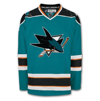 REEBOK NHL-Trikot San Jose Sharks Dark