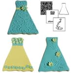 Autumn Carpenter Designs Dress Cookie Cutter & Impression Mat Set $12.75