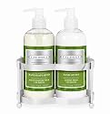 Caldrea 2-Piece Petite Sink Set, Alpine Juniper Fig (Stainless)