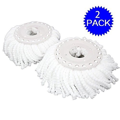 Goplus® lot of 2 replacement mop micro head refill hur…