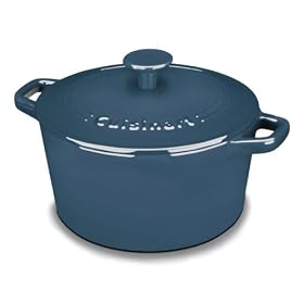 Cuisinart Chef's Classic Enameled Cast Iron 3-Quart Round Covered Casserole, Provencal... by Casseroles