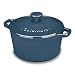 Cuisinart CI630-20BG Chef's Classic Enameled Cast Iron 3-Quart Round Covered Casserole, Provencal Blue