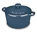 Kitchen & Housewares : Cuisinart Chef's Classic Enameled Cast Iron 3-Quart Round Covered Casserole, Provencal Blue