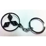 Mitsubishi Real Carbon Fiber Keychain by MITSUBISHI