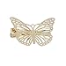 Lowpricenice1 Pair Luxury Golden Butterfly Hair Clip Hair Pins Hair Accessories Headpiece by Lowpricenice