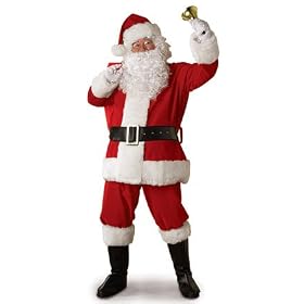 Rubies Regency Plush Santa Suit Xlarge Red
