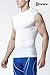 TM-R15-WHTZ_X-Large j-2XL Tesla Men's Cool Dry Compression Baselayer Sleeveless R15