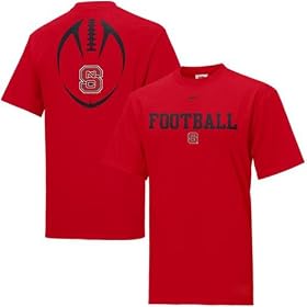 Nike North Carolina State Wolfpack Red Youth Team Issue T-shirt