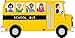 Wallpaper Blonder the Ultimate Mural Book School Bus UMB91062