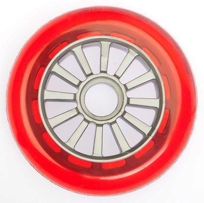 YAK Scooter Wheel Red-Silver