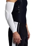 adidas Men's Techfit Padded Compression Elbow Sleeve (White, Large)
