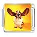 Basset Hound Big Ears Photo Italian Charms
