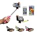 InnoGear® Selfie Stick with Bluetooth Remote Button Shutter Extendable Self Portraits Pole Handheld Monopod for Samsung Galaxy Note 3 2 S5 S4 S3 iPhone 6 6 Plus 5 5S 5C 4 4S (Pink)