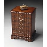Butler Specialty 1774024 DVD Chest Multimedia Storage, Plantation