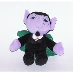 Click here to buy Sesame Street 7.5 Bean Bag the Count