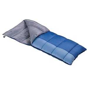 Wenzel Lakeside 40-Degree Sleeping Bag (Blue/Light Blue) Wenzel Lakeside 40-Degree Sleeping Bag (Blue/Light Blue)