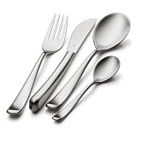 from WMF WMF Vision Cutlery Set, Cromargan Stainless Steel, 24 Piece (Model 1271006033)