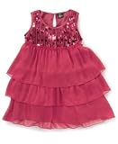 Hannah Montana Girls Tiered Babydoll Dress