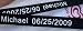 Michael Jackson Neck Lanyard for MP3/cell phone DS lite