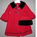 Good Lad Infant Red Polar Fleece Coat with Hat