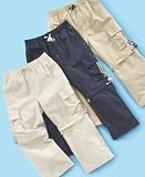 Flapdoodles Little Boy Peached Cotton/Nylon Pants