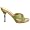 GUESS Women's Eccelect Sandal,Green,8 M