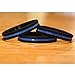 XL 9 Inch Thin Blue Line Wristbands